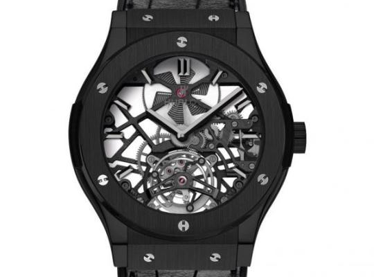 Hublot Classic Fusion Skeleton Tourbillon Black Ceramic