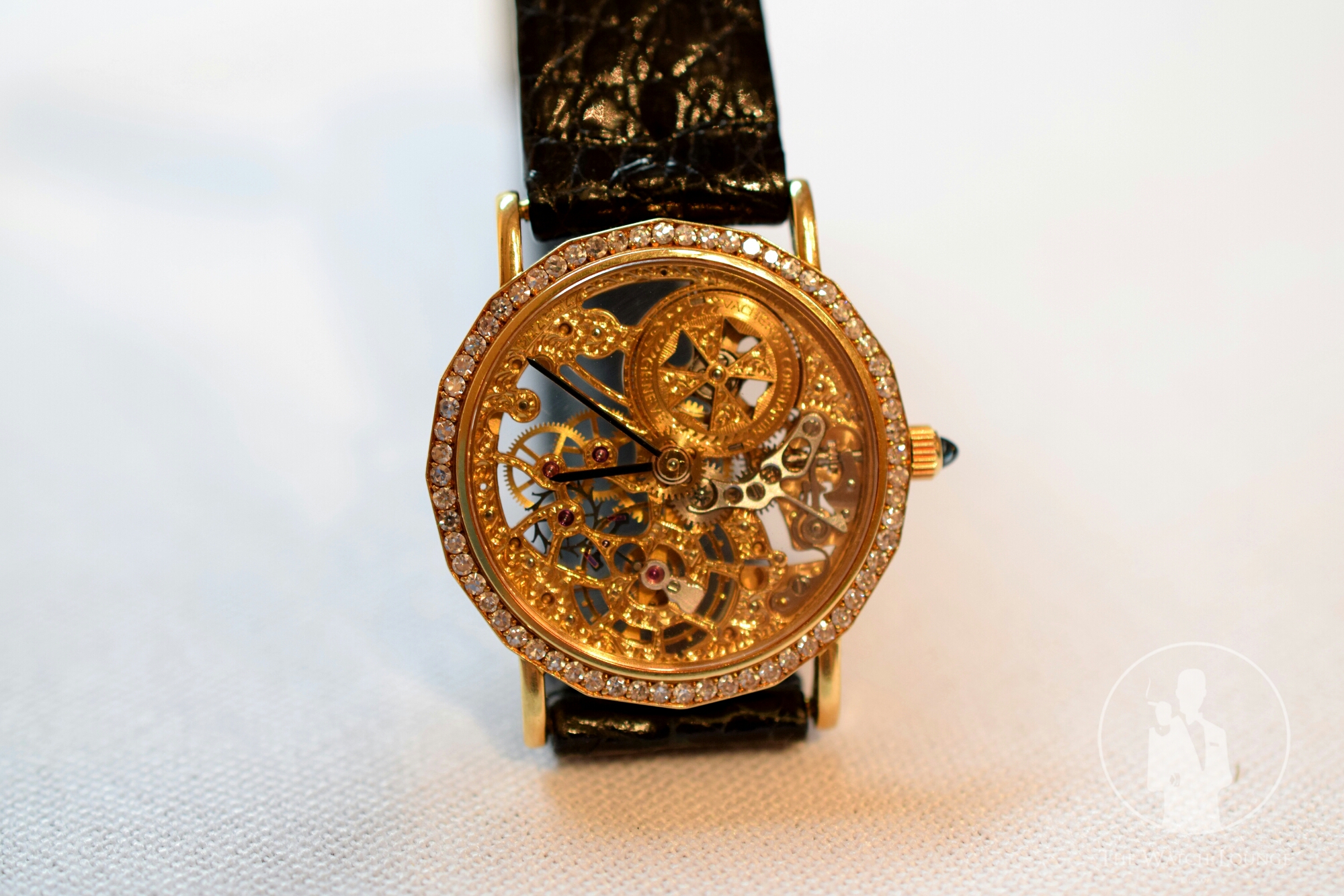 Vacheron Constantin Diamond Set Skeletonized Watch 