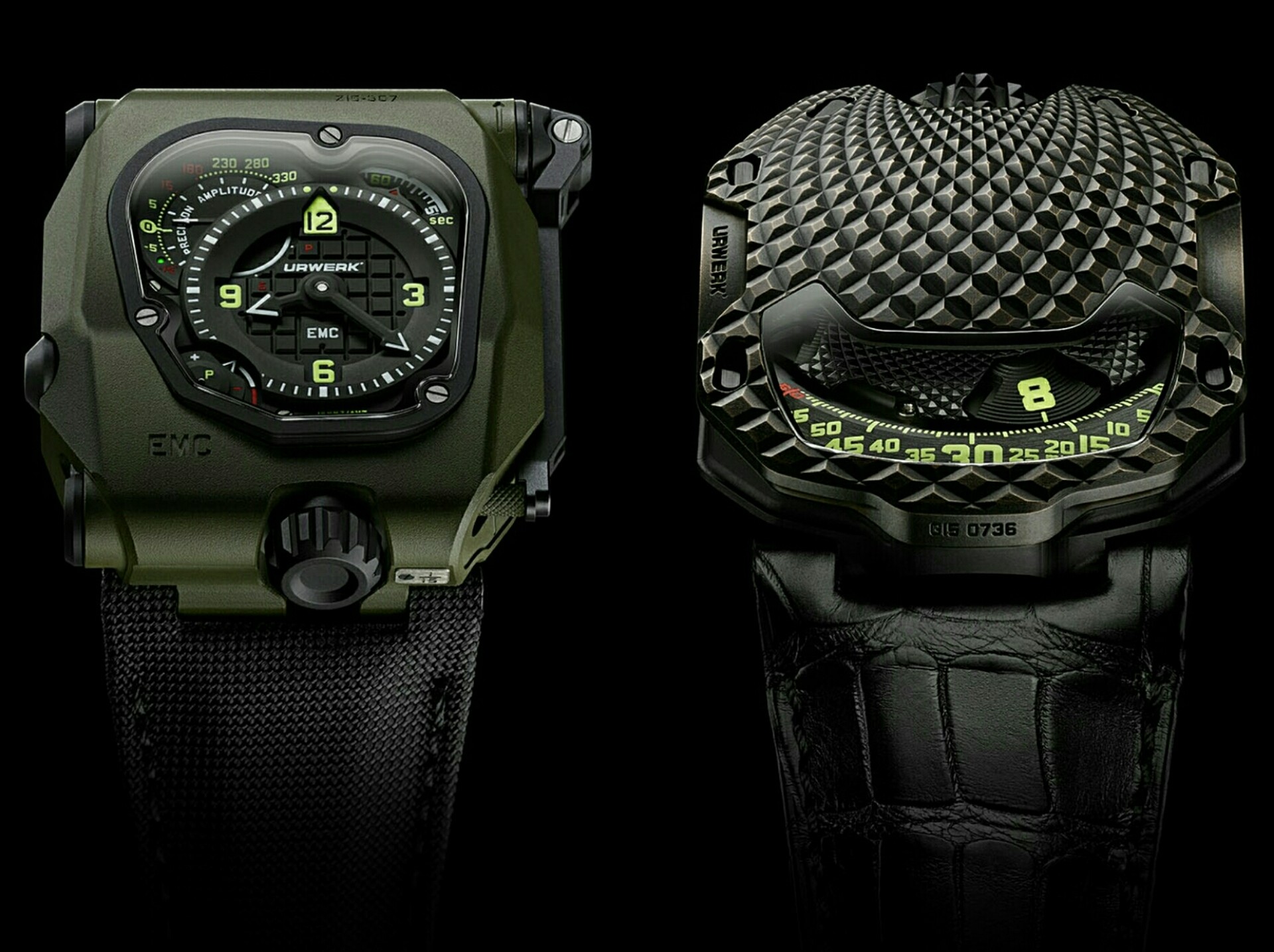 URWERK EMC Pistol and UR-105 T-Rex