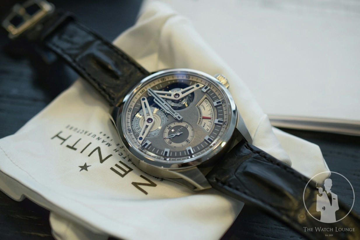 Zenith Introduces The Academy Georges Favre-Jacot Titanium