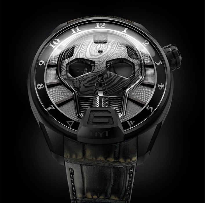 Baselworld 2016: Cross To The Dark Side With The HYT Skull Bad Boy