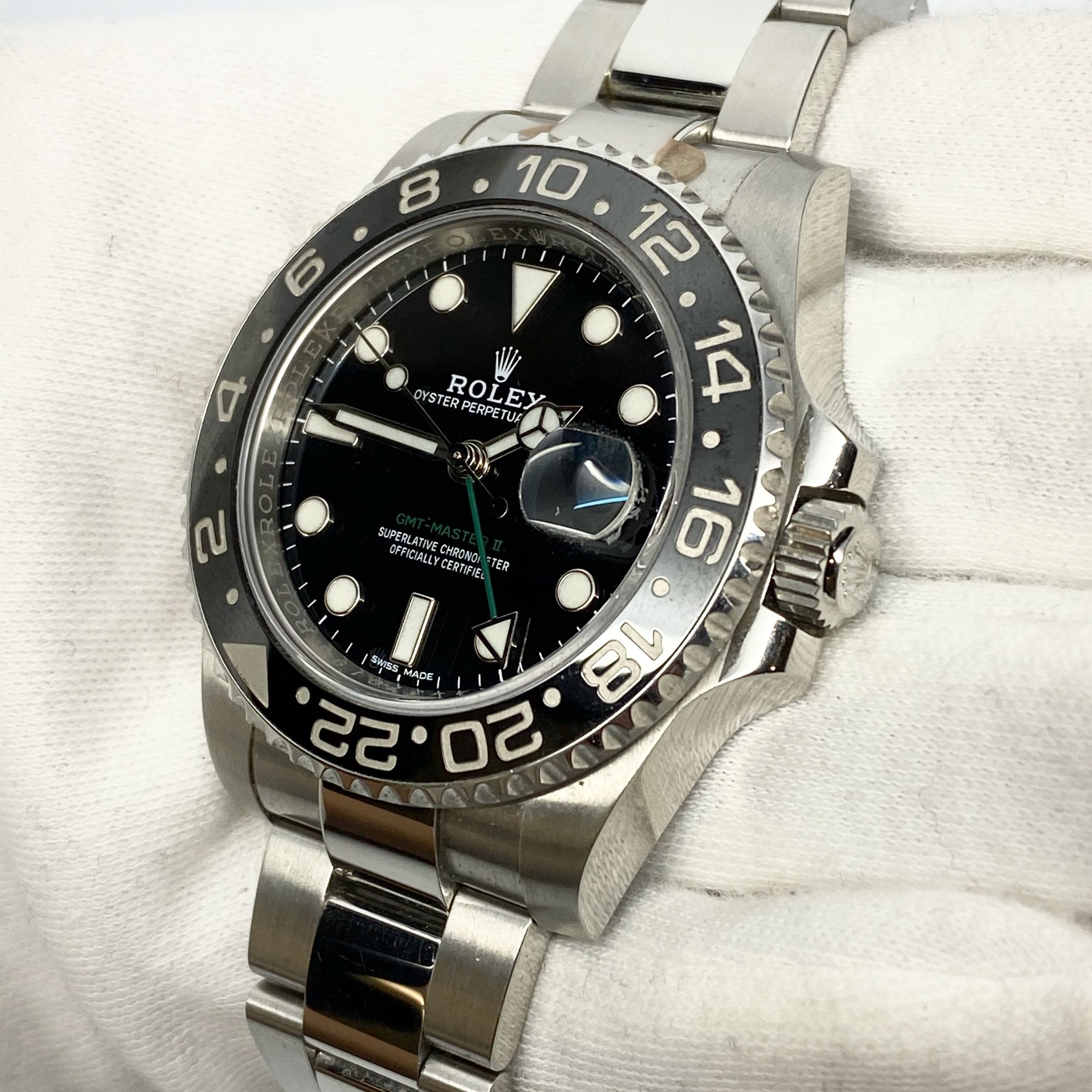 rolex gmt master 2 black price