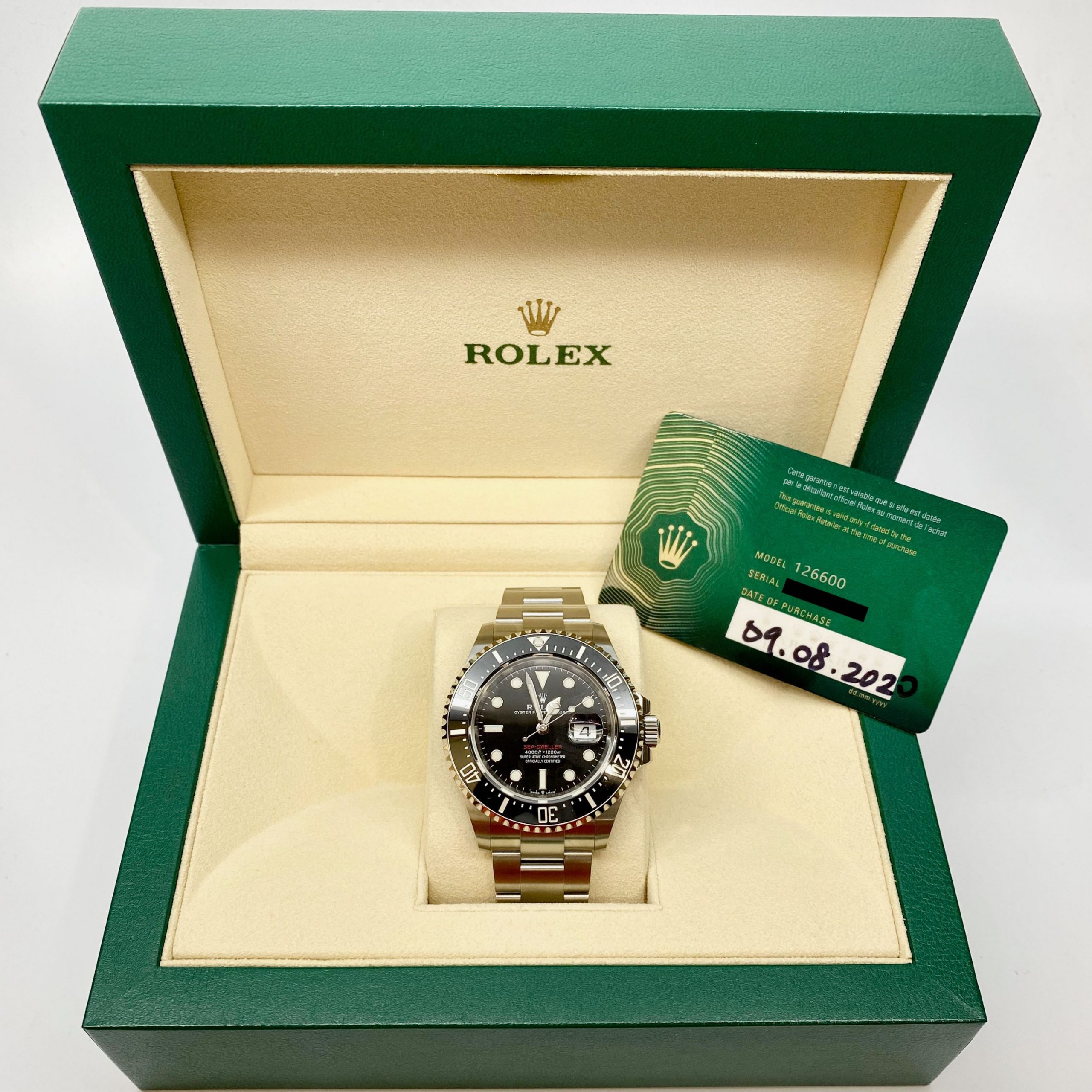 Rolex Sea-Dweller 126600 Single Red - The Watch Lounge
