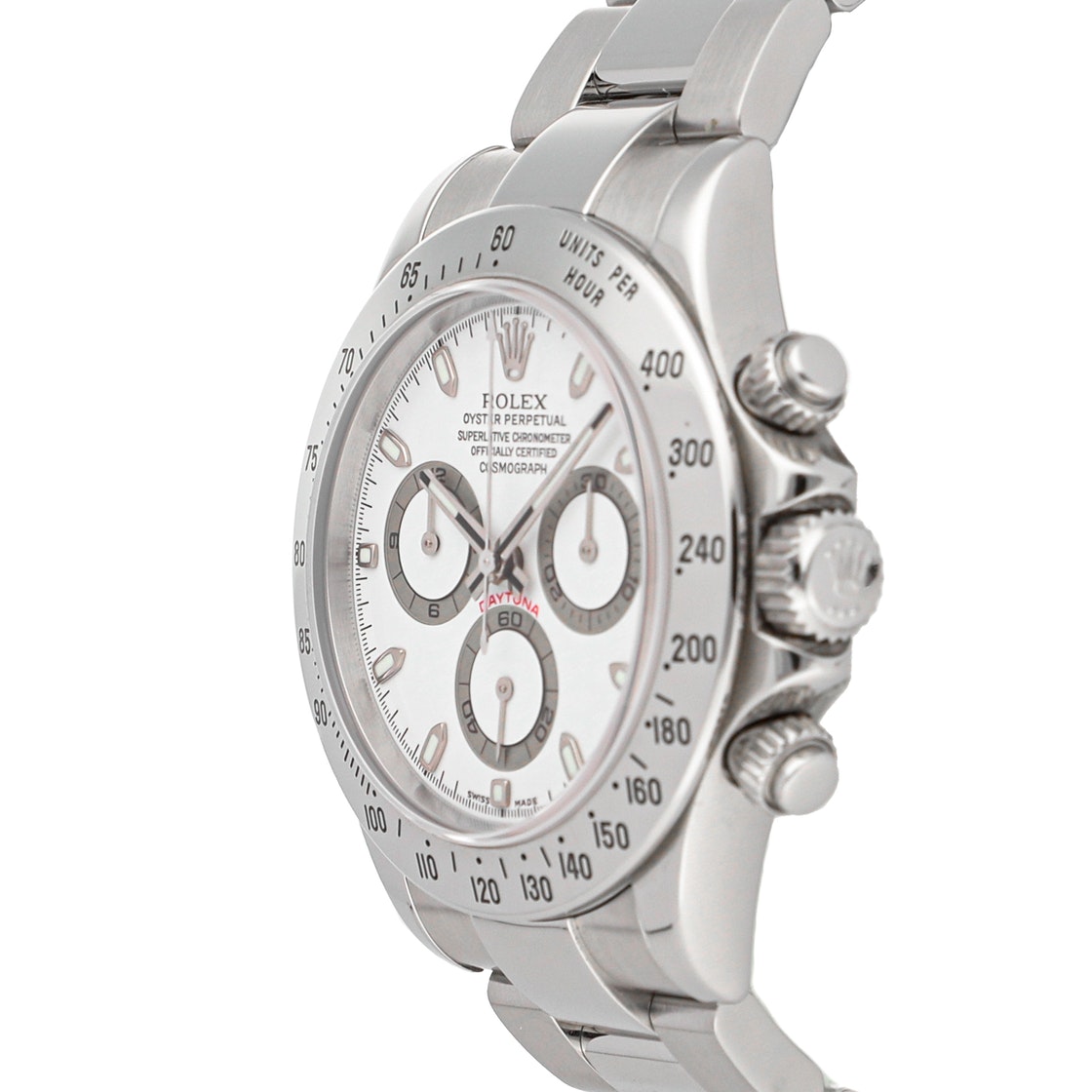 Rolex Daytona Ref 116520 white dial